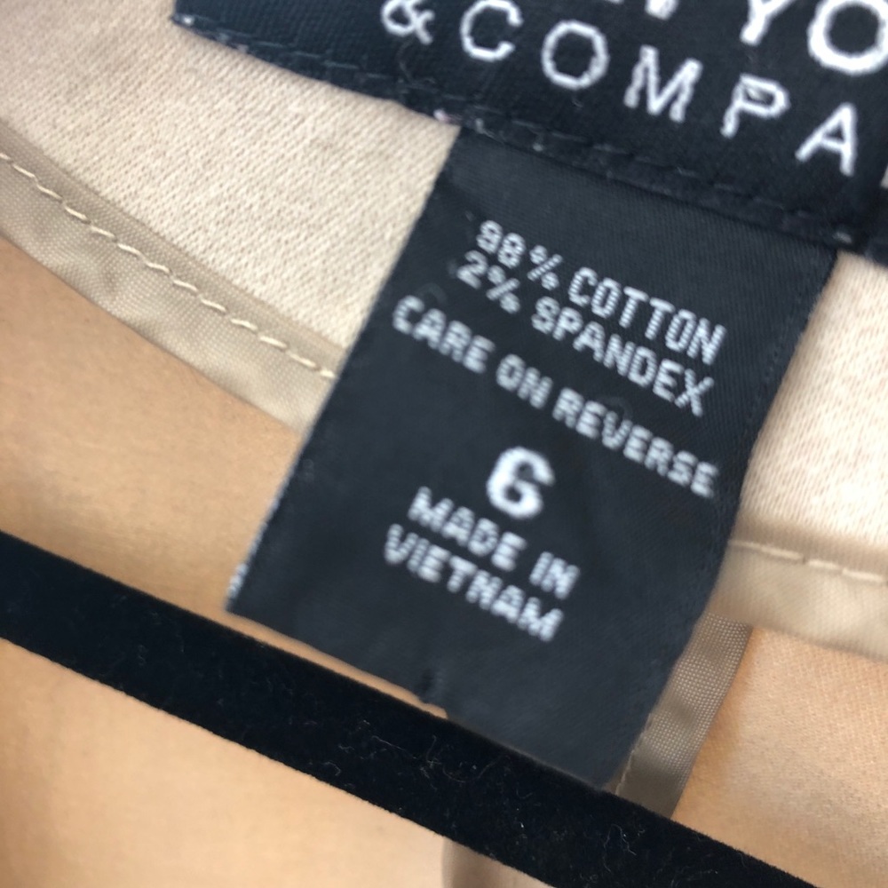 Single-Buttoned Blazer Jacket (Khaki) - image 7